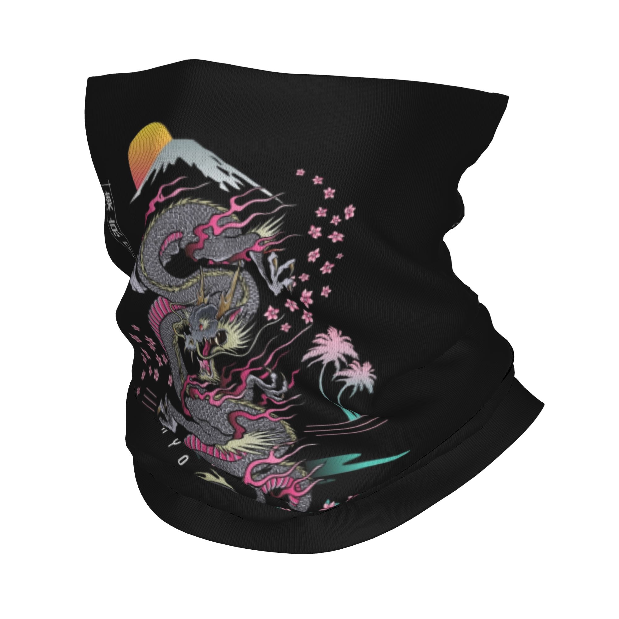 Neck Warmer Tube - Cache-cou et bandeau d'hiver personnalisés Tokyo