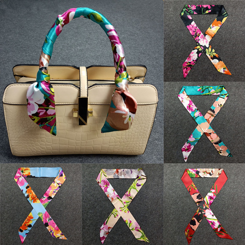 Scarf Silk Square - 47 couleurs marque Bandana petit sac
