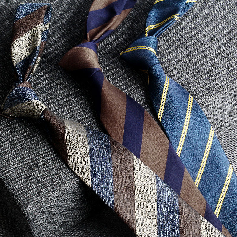 Skinny Tie Men - Cravates jacquard tissées pour hommes, slim,