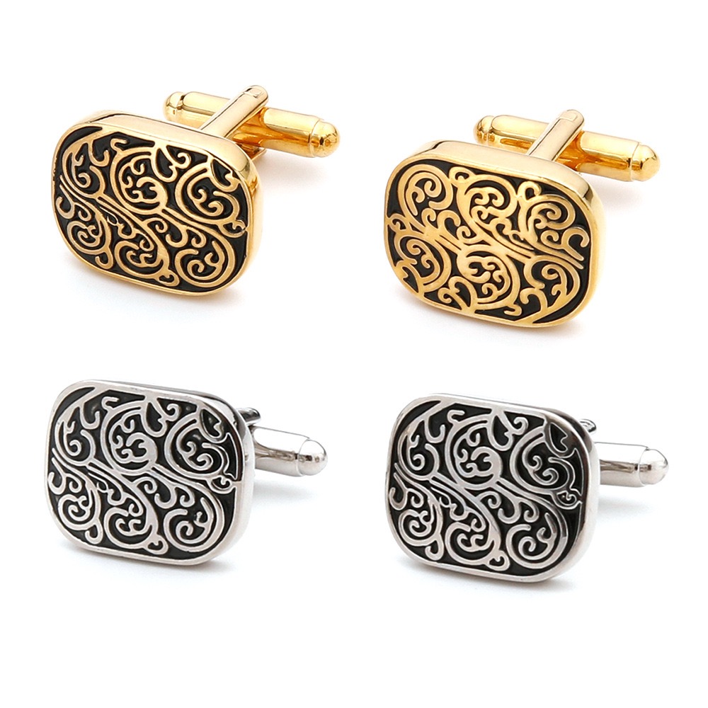 Tie Clip Silver - Boutons de manchette en or de