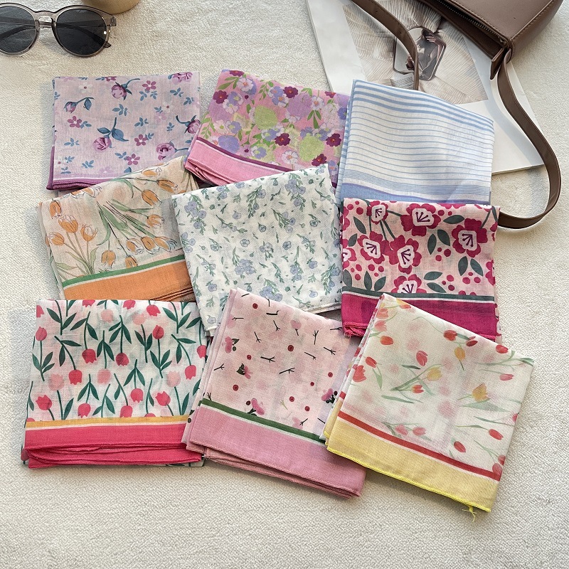 Bandana Cotton - Nouveau Foulard Carré en Coton de