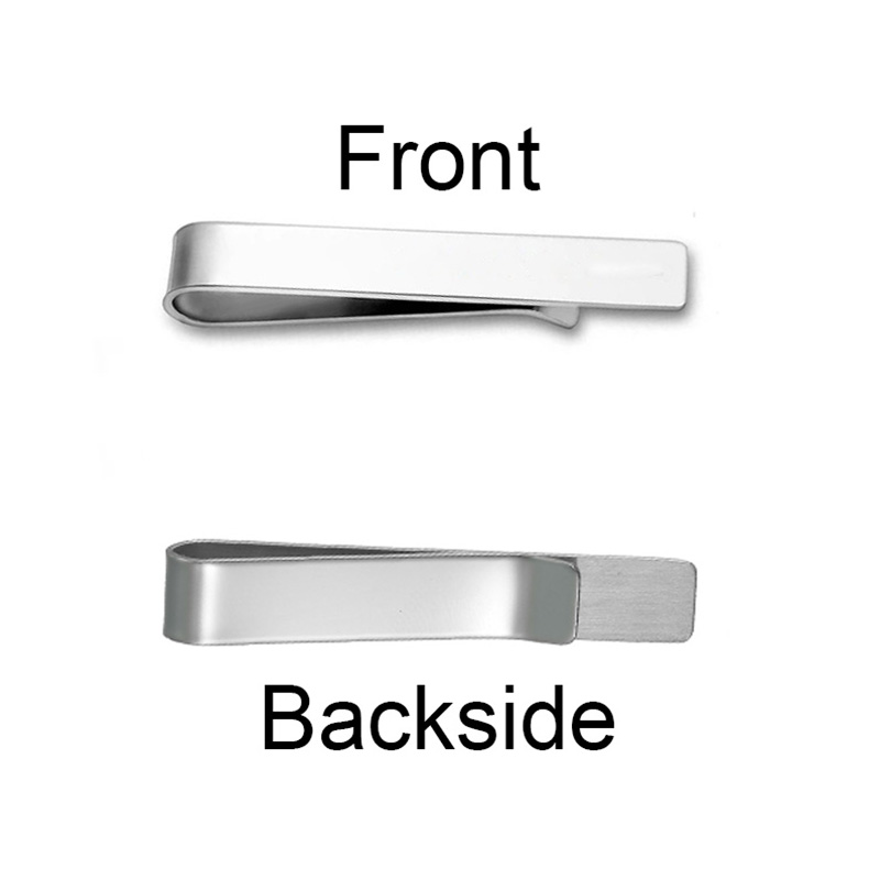 Clips de nom gravés en acier i - Tie Bar Set Gift avis et prix