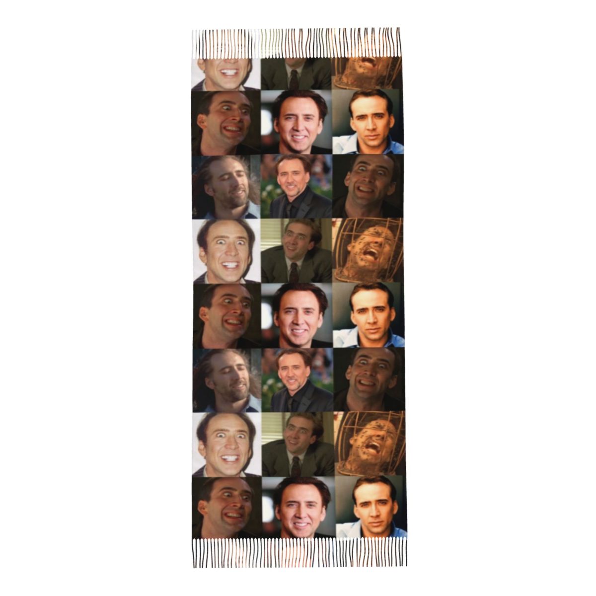 Nicolas Cage drôle visage Meme - Pashmina Wrap Large avis et prix