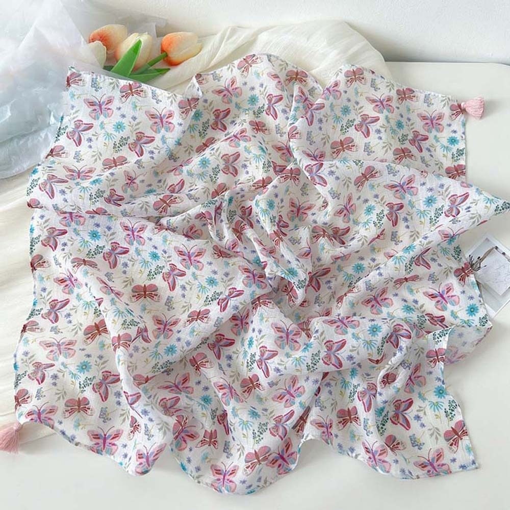 Foulard carré en coton et lin, - Bandana Cotton avis et prix