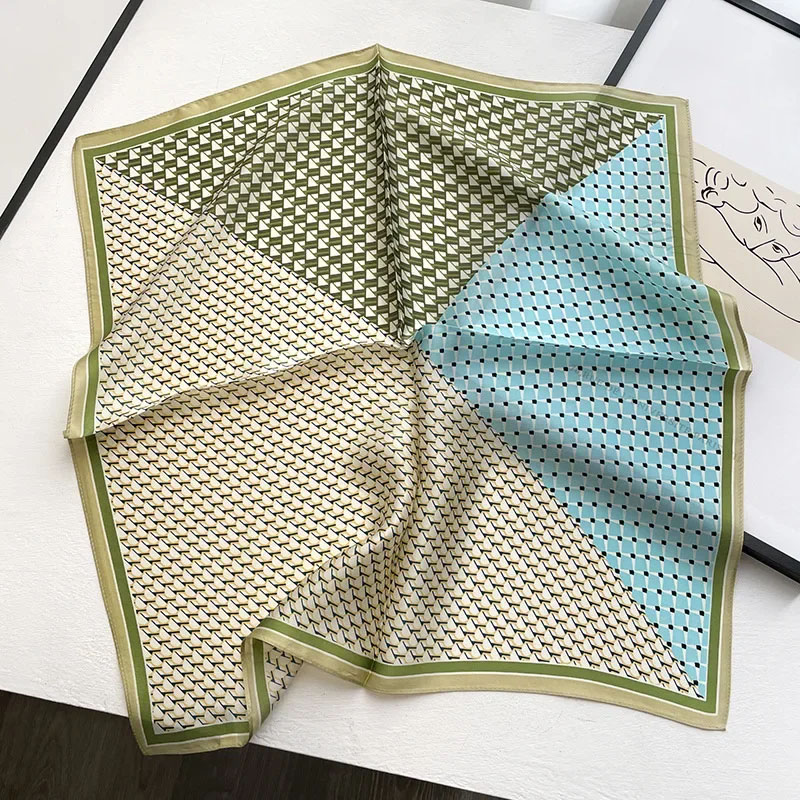 Foulard en soie véritable impr - Scarf Silk Square avis et prix