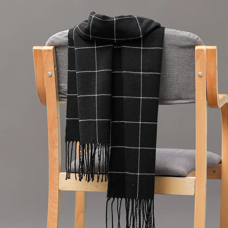 Écharpe en cachemire pour homm - Muffler Men Wool avis et prix