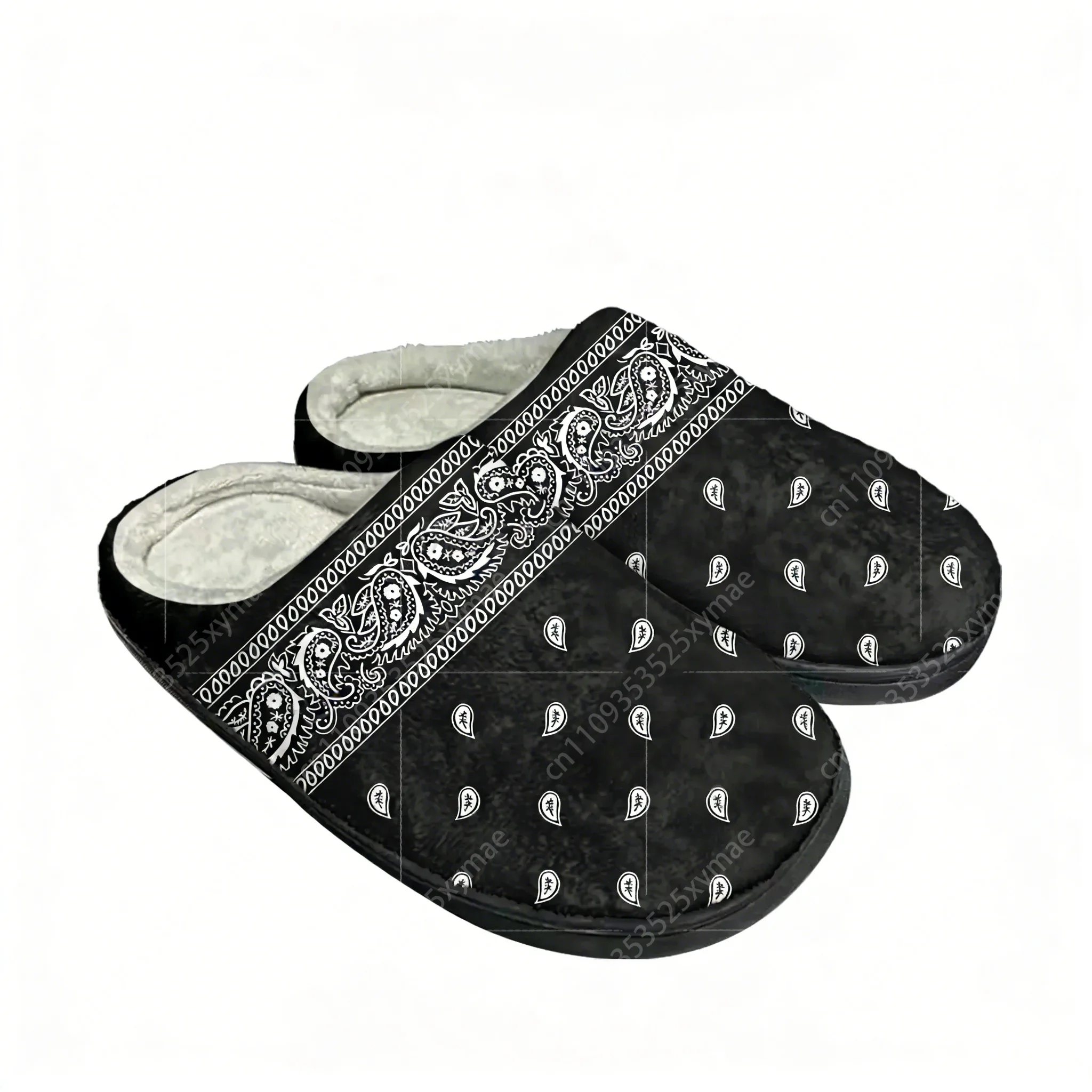 Pantoufles en coton à motif Pa - Bandana Cotton avis et prix