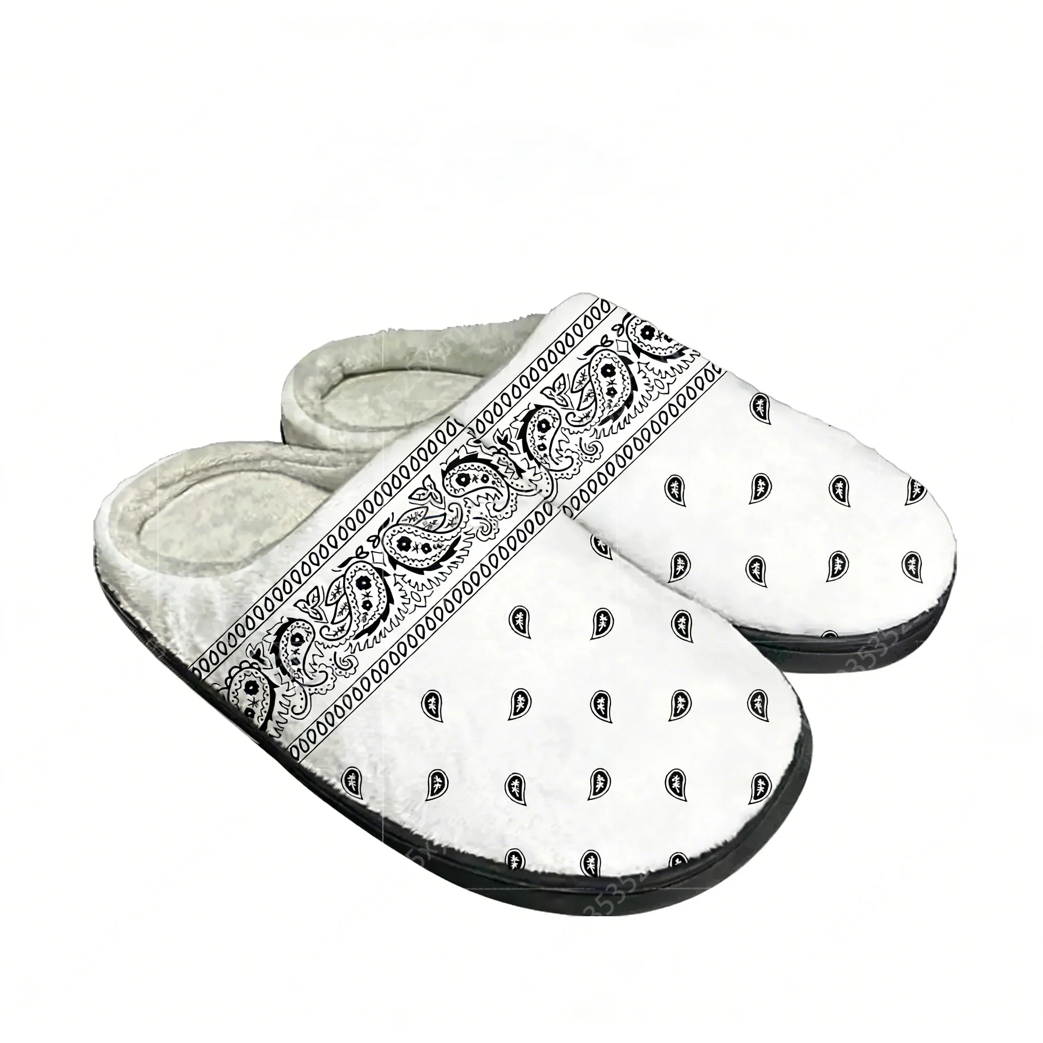Pantoufles en coton à motif Pa - Bandana Cotton avis et prix