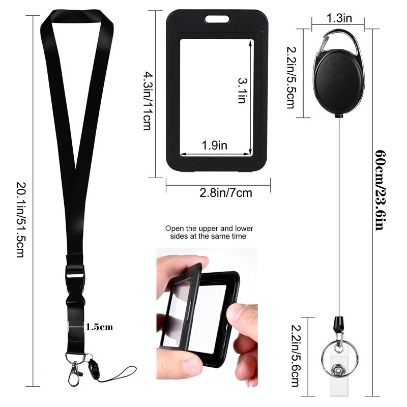 Porte-badge en plastique pour  - Lanyard Badge Holder avis et prix
