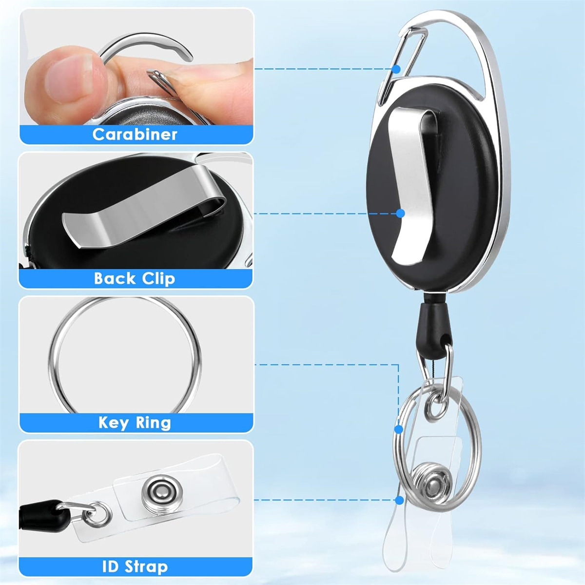 Porte-badge en plastique pour  - Lanyard Badge Holder avis et prix