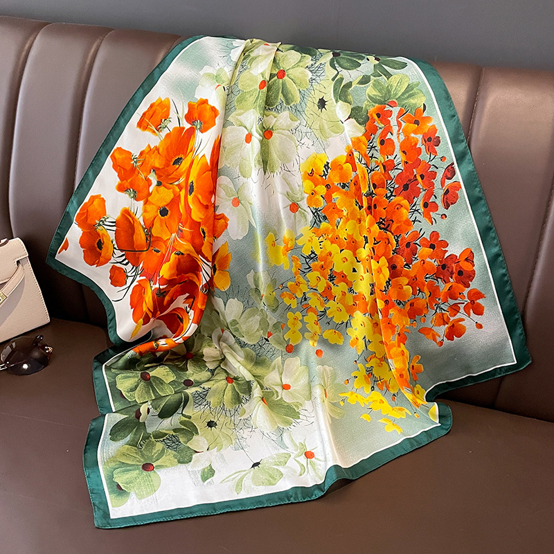 70x70 cm foulard en soie carré - Scarf Silk Square avis et prix