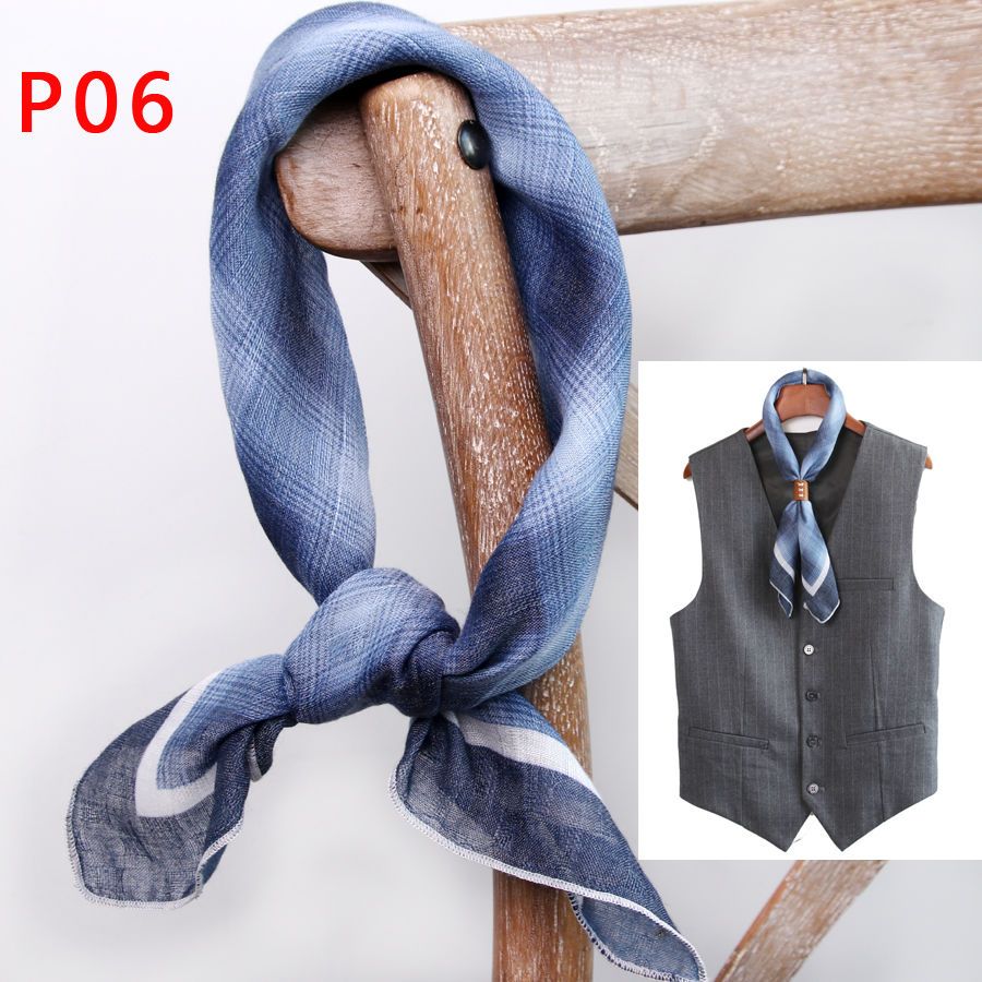 Écharpe carrée pour hommes ave - Scarf Silk Square avis et prix