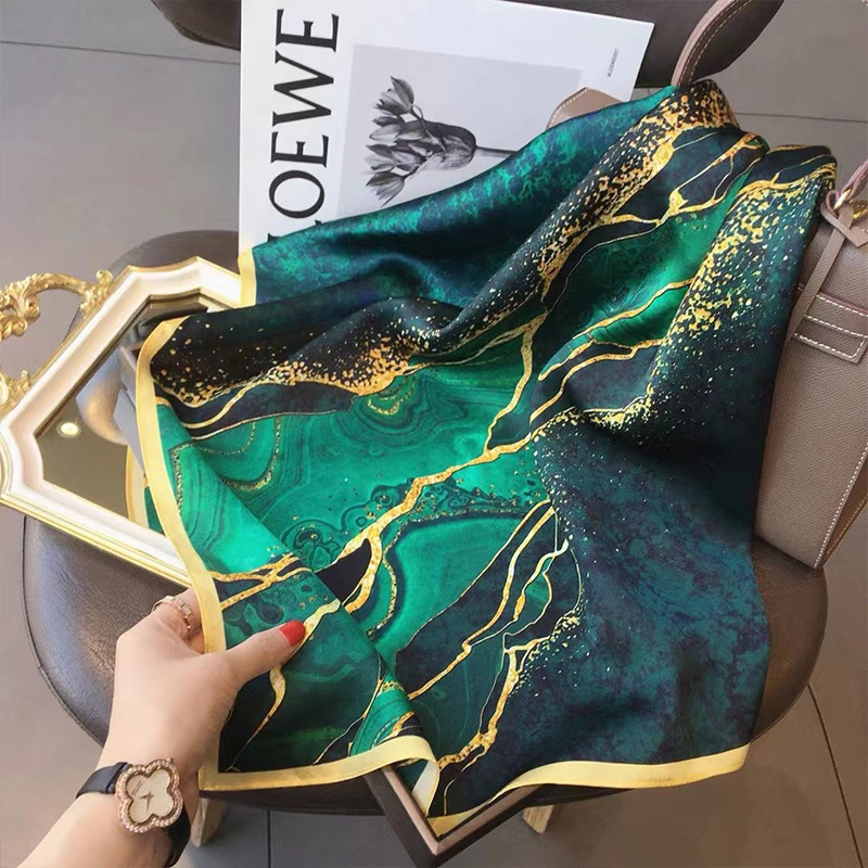 70x70 cm femmes écharpe soie s - Scarf Silk Square avis et prix