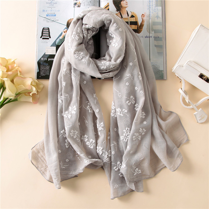 Écharpe Longue et Fine en Coto - Bandana Cotton avis et prix