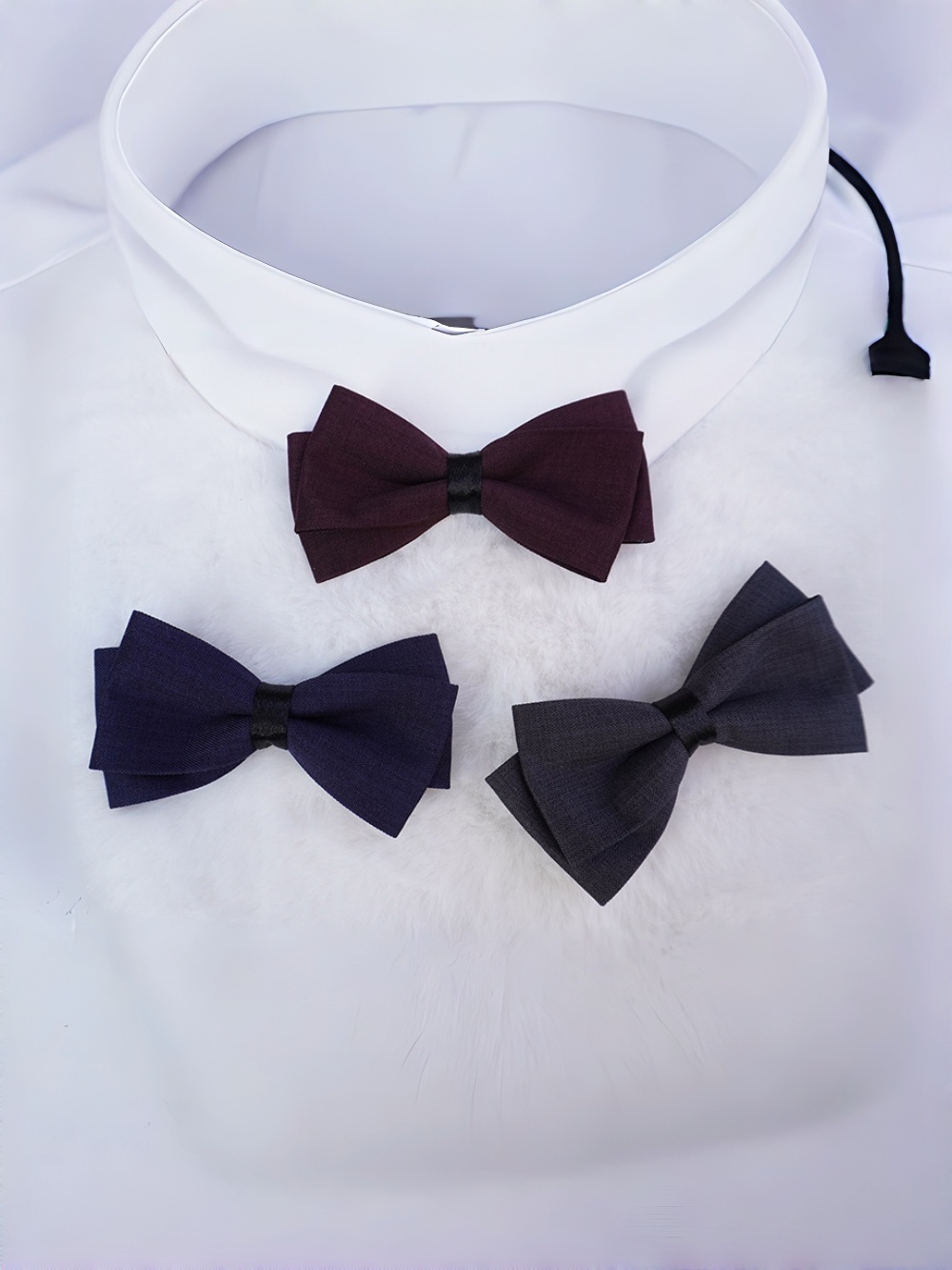 Nœud papillon en tissu double  - Bow Tie Pre Tied avis et prix
