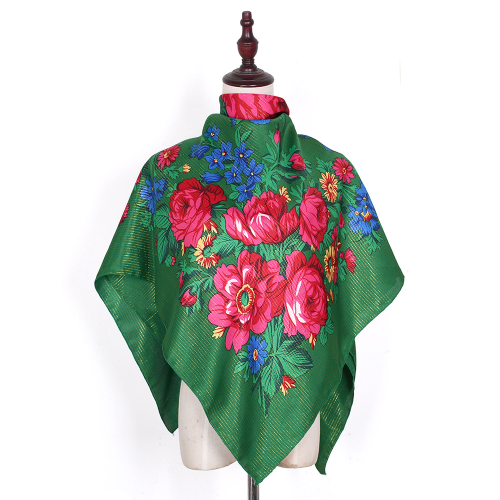 Foulard Carré Russe en Fil loc - Bandana Cotton avis et prix