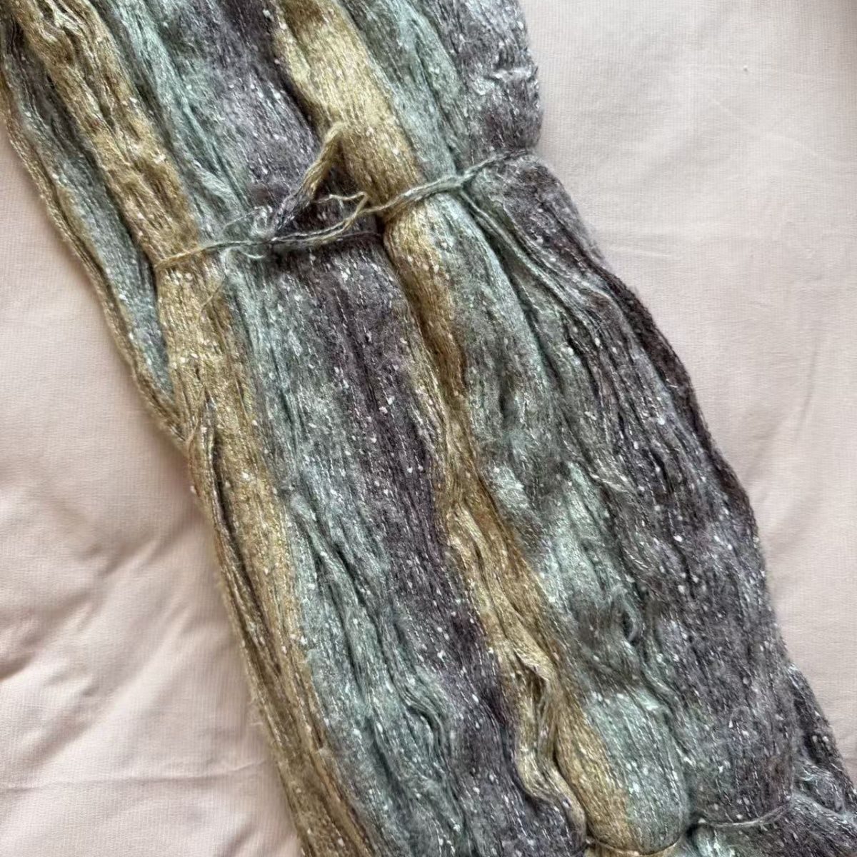 Fil à tricoter en mohair dégra - Woven Scarf Blanket avis et prix