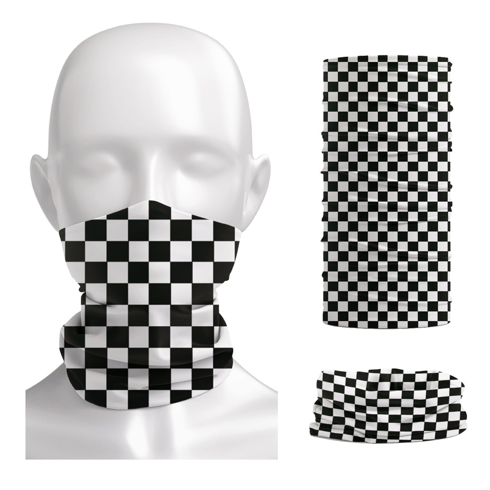 Checkered Ska imprimé bandeau  - Neck Warmer Tube avis et prix